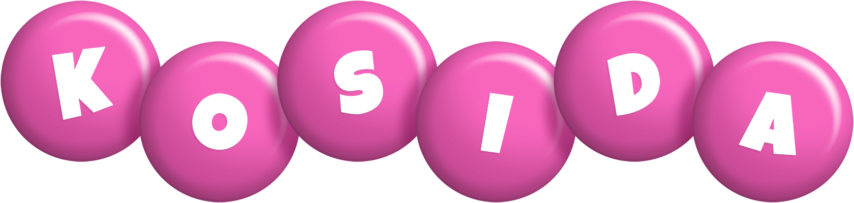 Kosida candy-pink logo