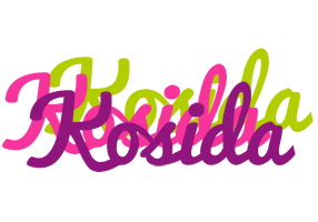 Kosida flowers logo