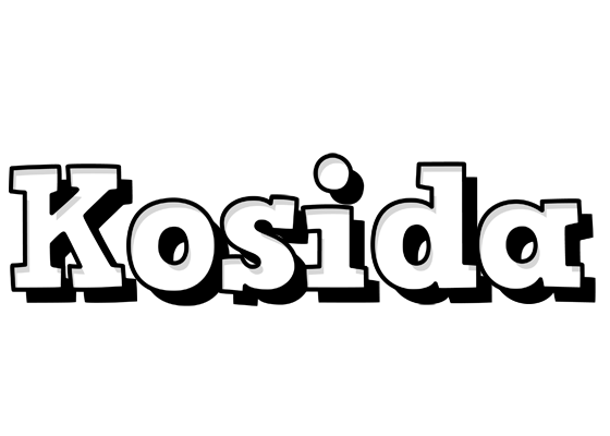 Kosida snowing logo