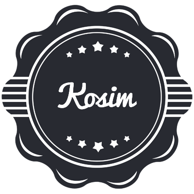Kosim badge logo