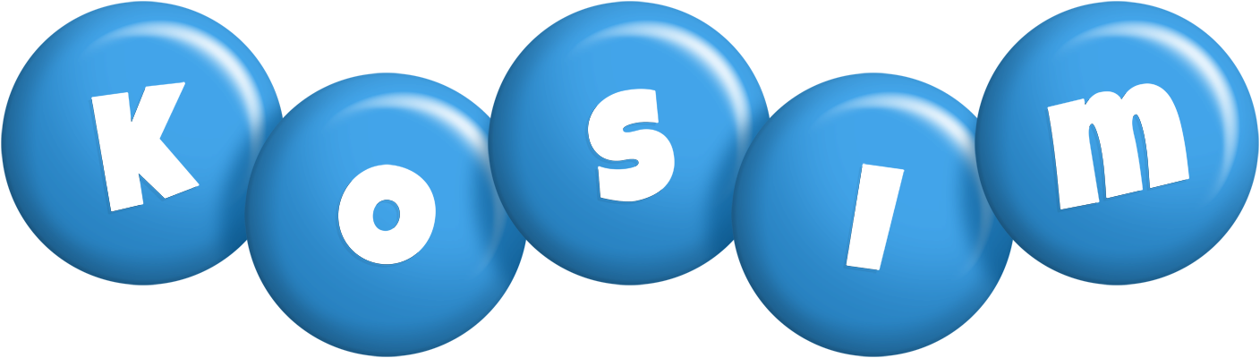 Kosim candy-blue logo