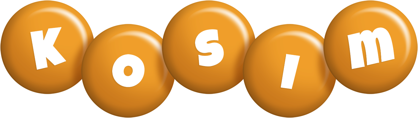 Kosim candy-orange logo