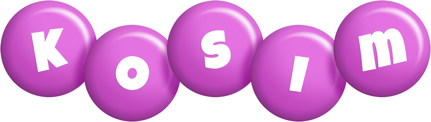 Kosim candy-purple logo