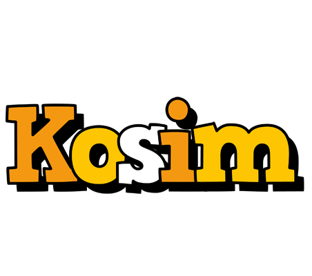 Kosim cartoon logo