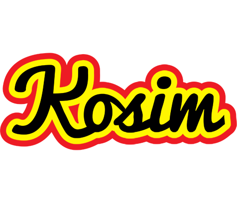Kosim flaming logo