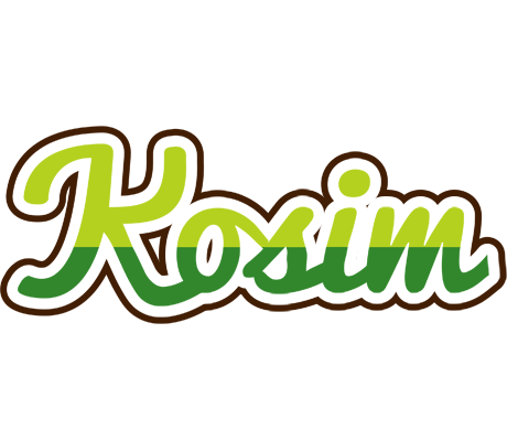 Kosim golfing logo