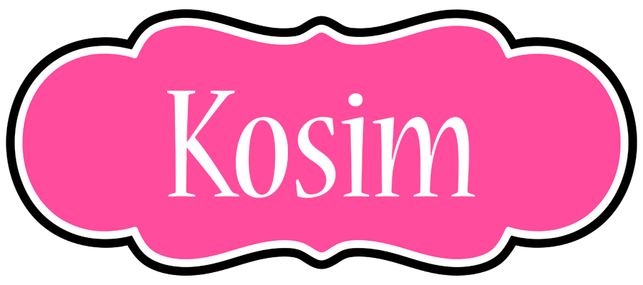 Kosim invitation logo