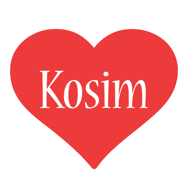 Kosim love logo