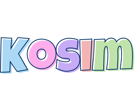 Kosim pastel logo