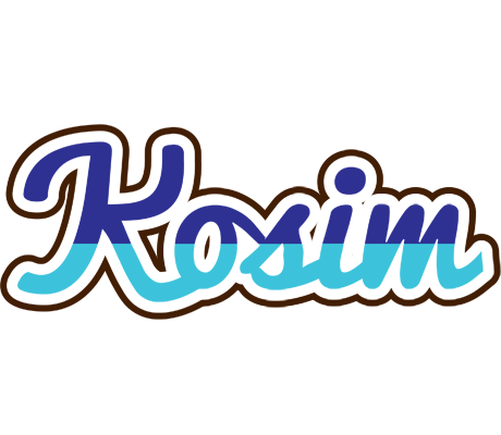 Kosim raining logo