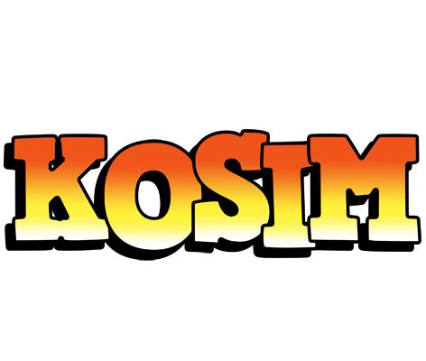 Kosim sunset logo