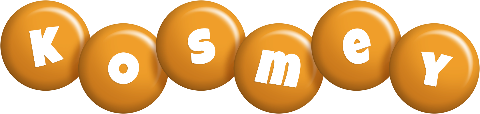 Kosmey candy-orange logo