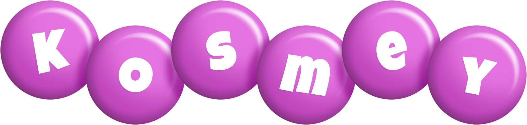 Kosmey candy-purple logo