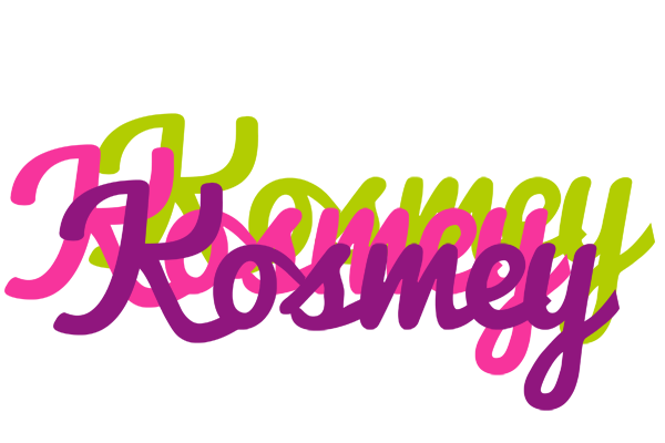 Kosmey flowers logo