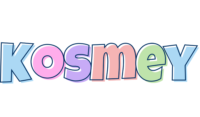 Kosmey pastel logo