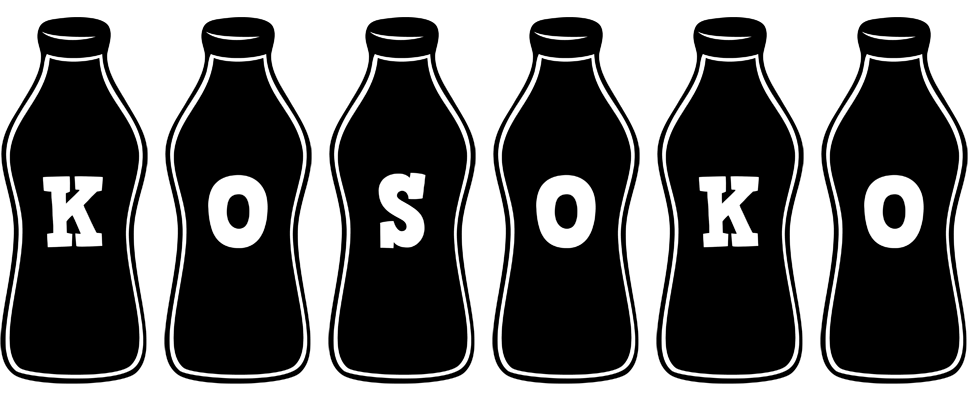 Kosoko bottle logo