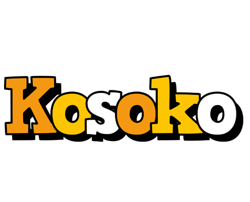 Kosoko cartoon logo