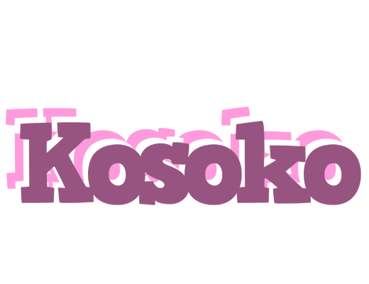 Kosoko relaxing logo