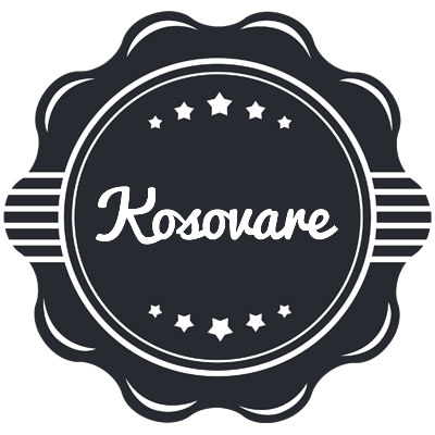 Kosovare badge logo