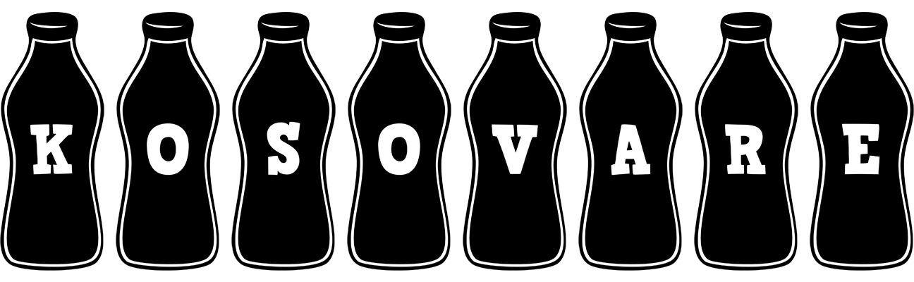 Kosovare bottle logo