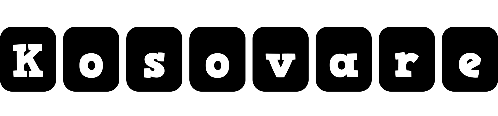 Kosovare box logo