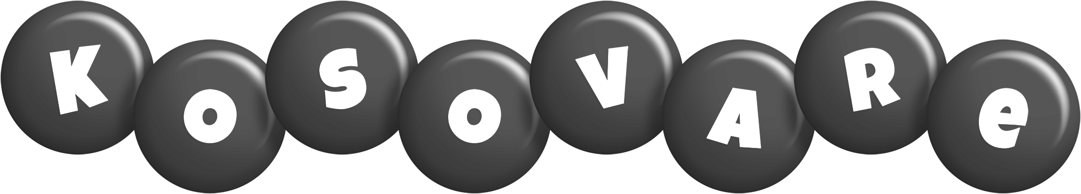 Kosovare candy-black logo