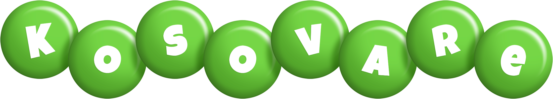 Kosovare candy-green logo