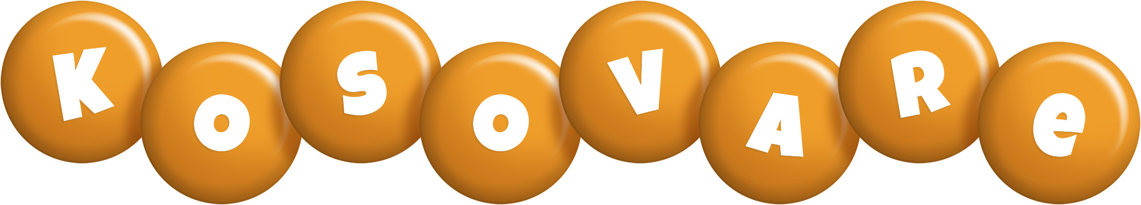 Kosovare candy-orange logo