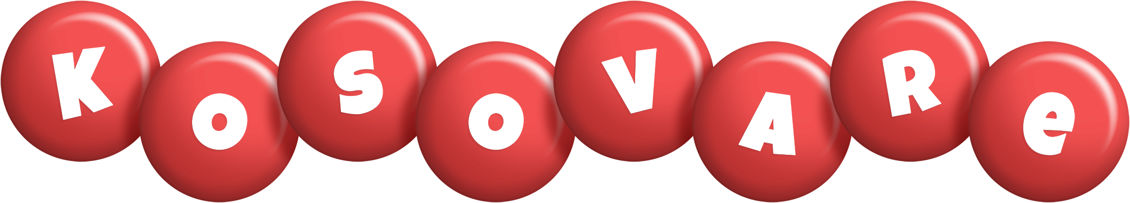 Kosovare candy-red logo