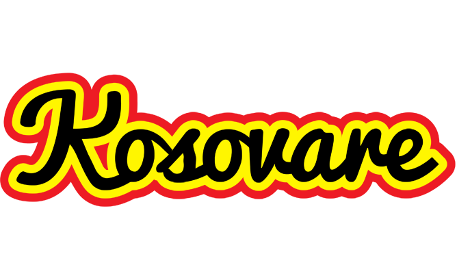 Kosovare flaming logo