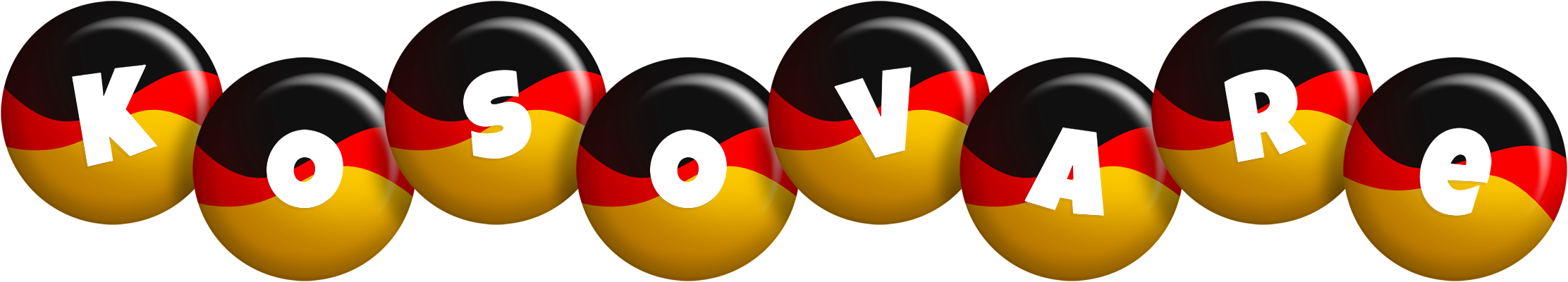 Kosovare german logo