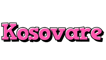 Kosovare girlish logo