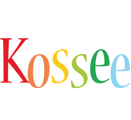 Kossee birthday logo