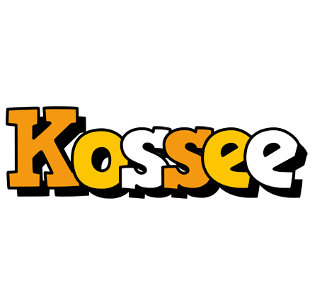 Kossee cartoon logo