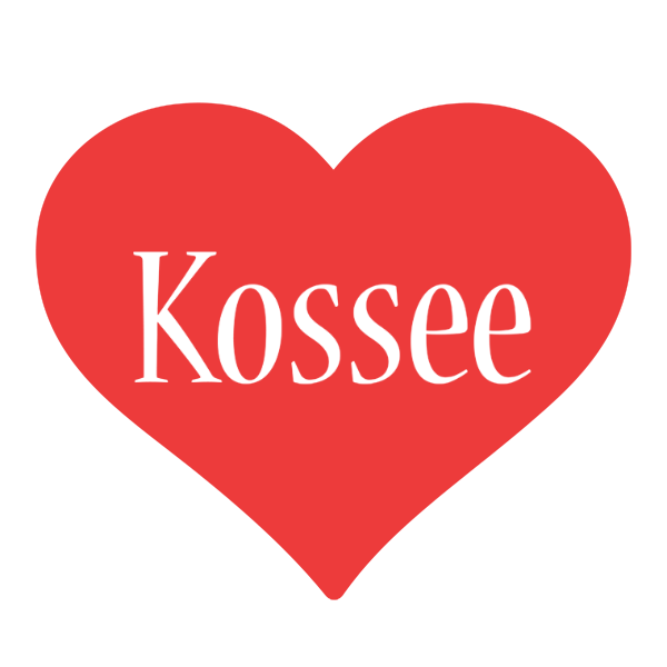 Kossee love logo