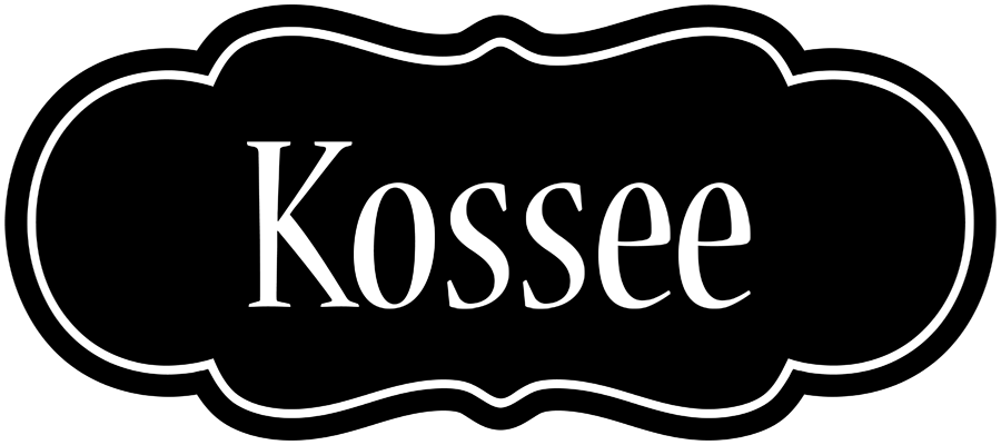 Kossee welcome logo
