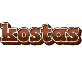 Kostas brownie logo