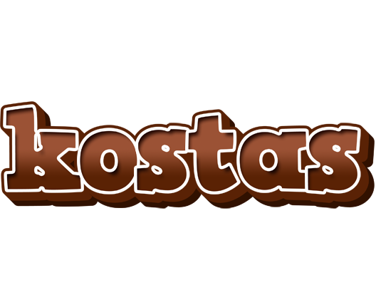 Kostas brownie logo