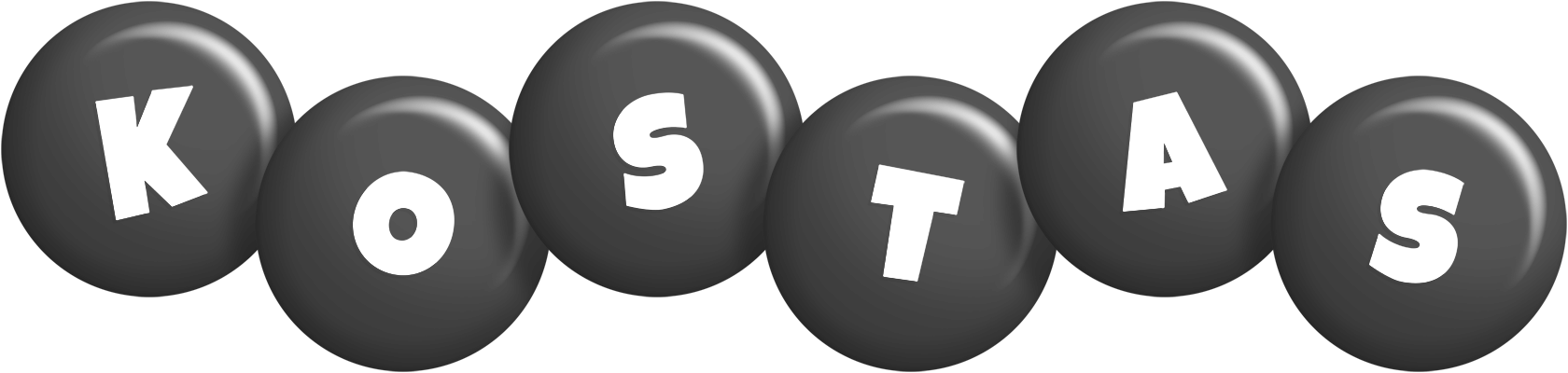 Kostas candy-black logo