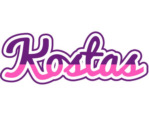 Kostas cheerful logo