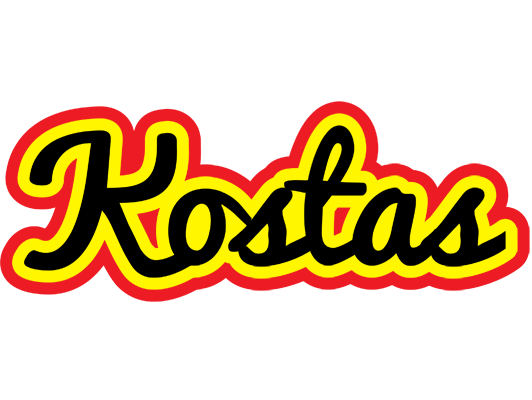 Kostas flaming logo