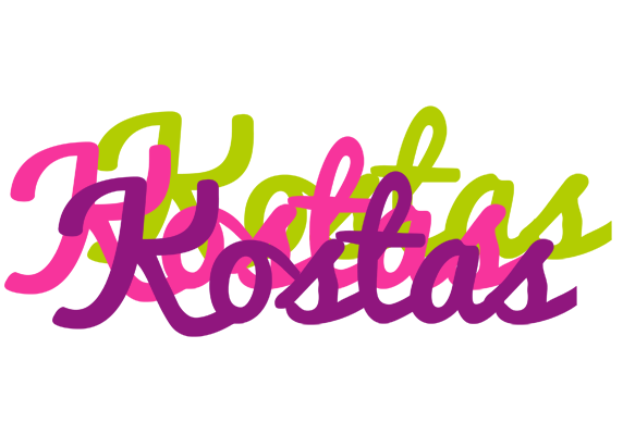 Kostas flowers logo