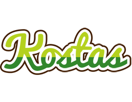 Kostas golfing logo