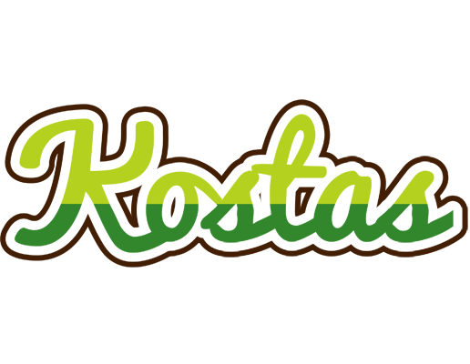 Kostas golfing logo