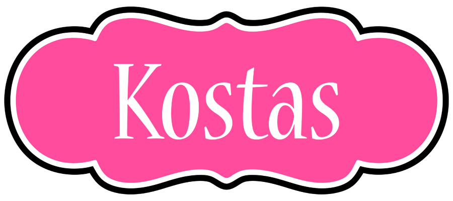 Kostas invitation logo