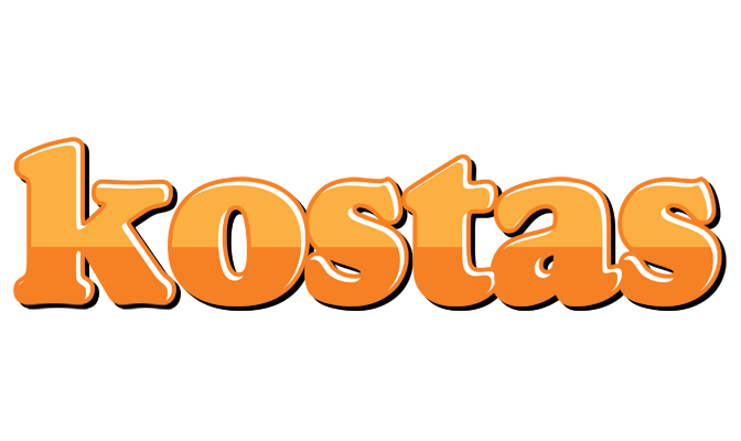 Kostas orange logo