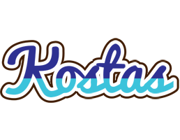 Kostas raining logo