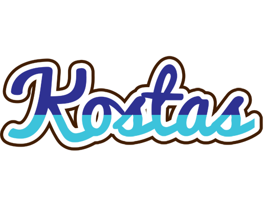 Kostas raining logo