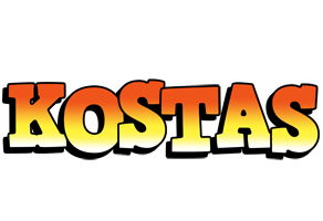 Kostas sunset logo