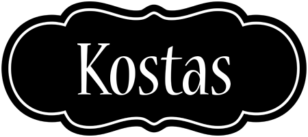 Kostas welcome logo